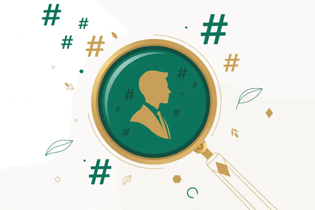 Professional hashtag tips for LinkedIn